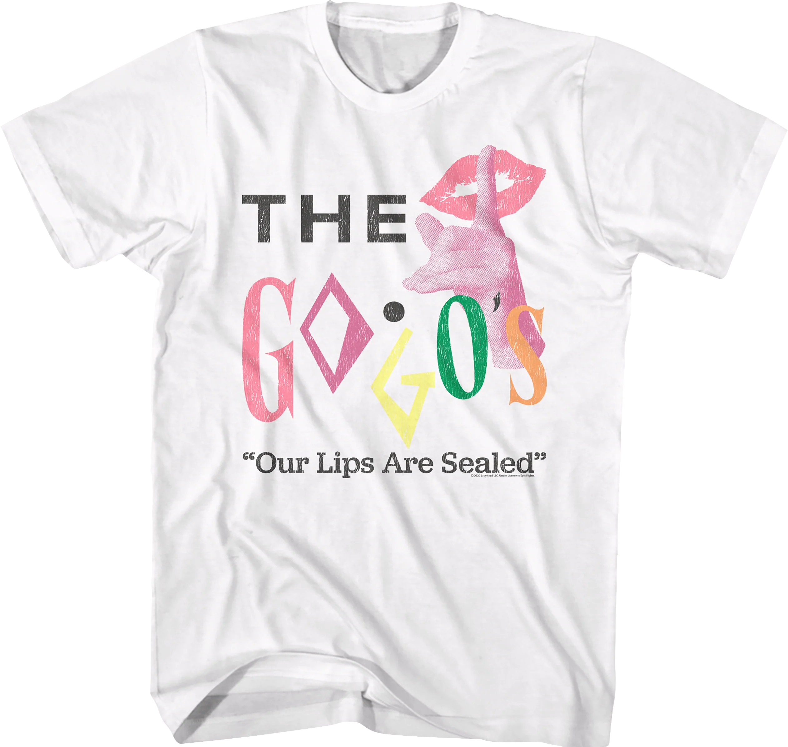 Our Lips Are Sealed Go-Go's T-Shirt