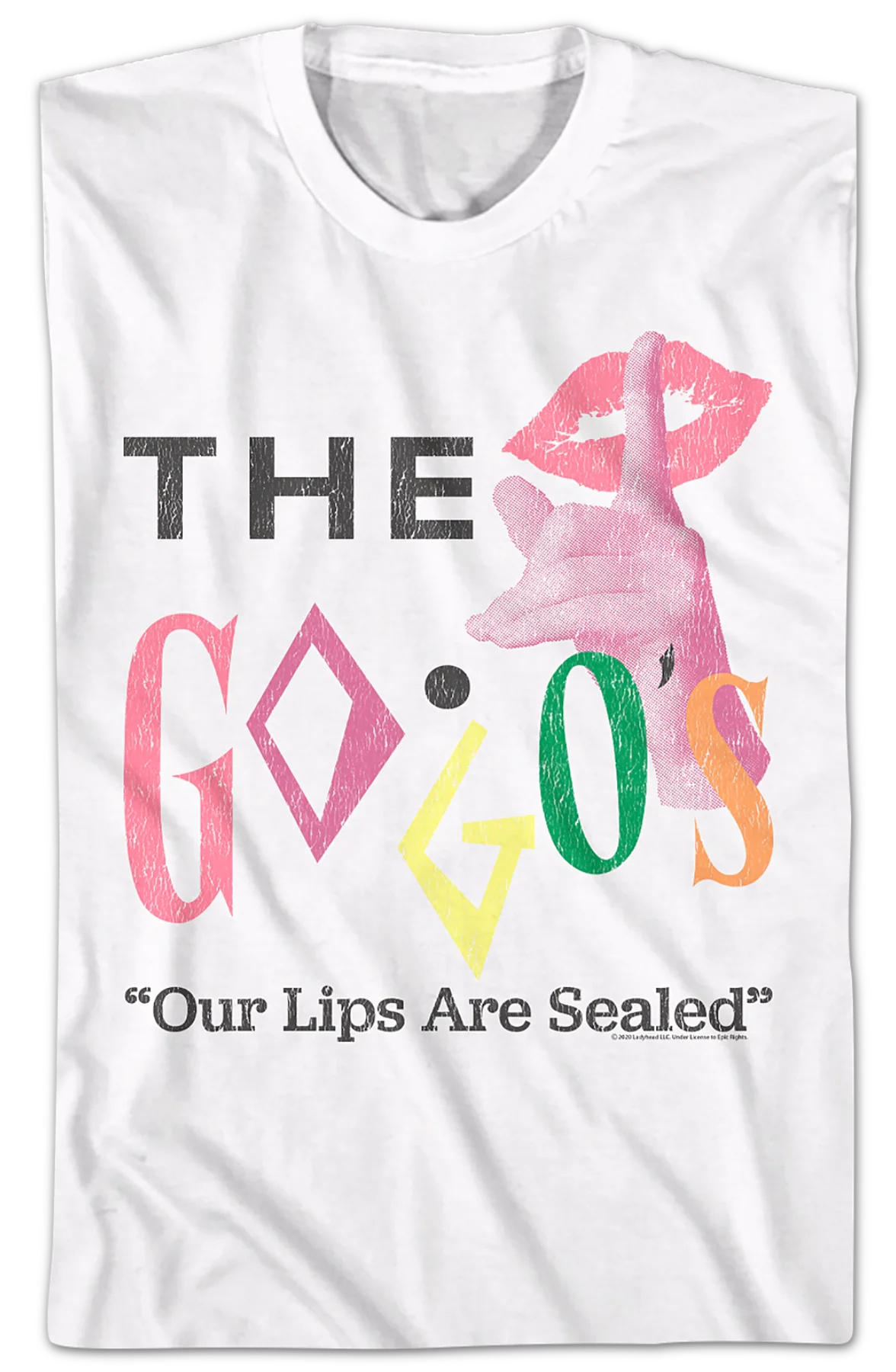 Our Lips Are Sealed Go-Go's T-Shirt - Image 2