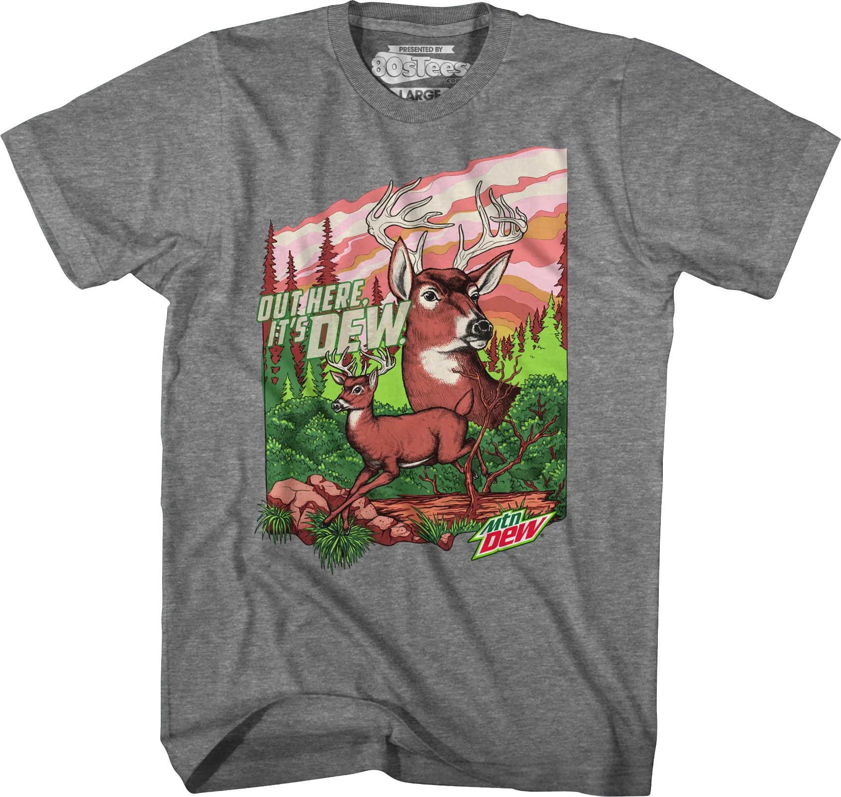 Out Here Mountain Dew T-Shirt - Image 4