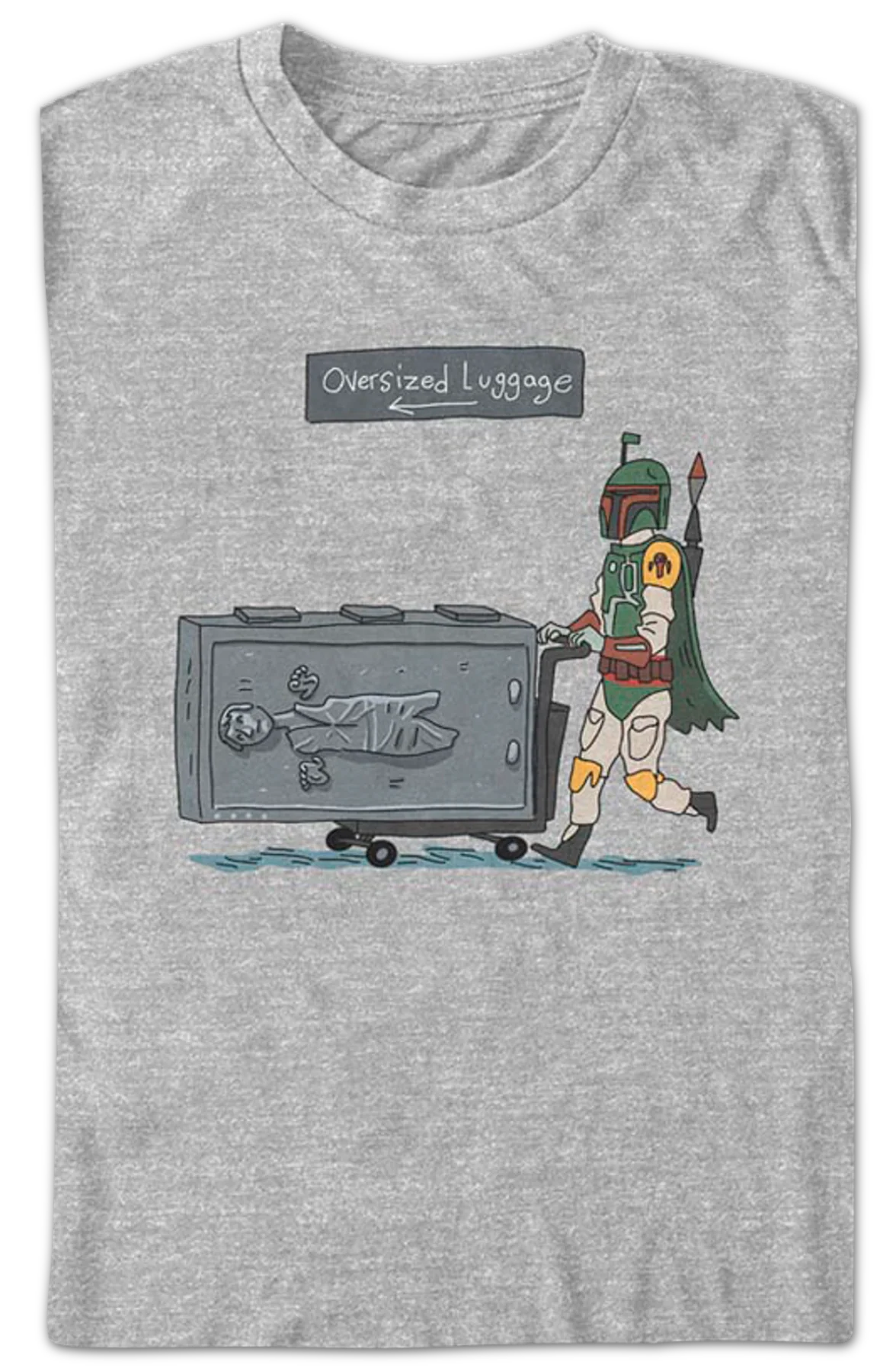 Oversized Luggage Star Wars T-Shirt - Image 2