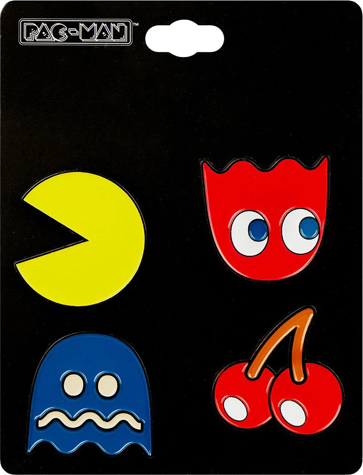 Pac-Man 4 Pack Lapel Pins