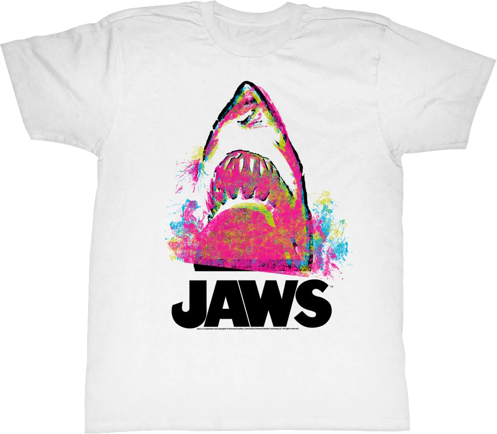 Paint Splatter Jaws T-Shirt