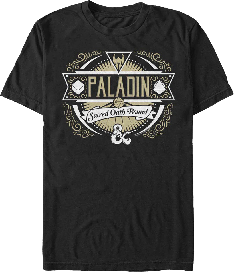 Paladin Dungeons & Dragons T-Shirt