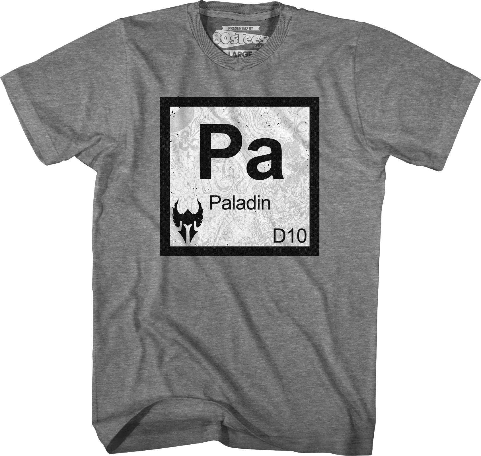 Paladin Element Symbol Dungeons & Dragons T-Shirt