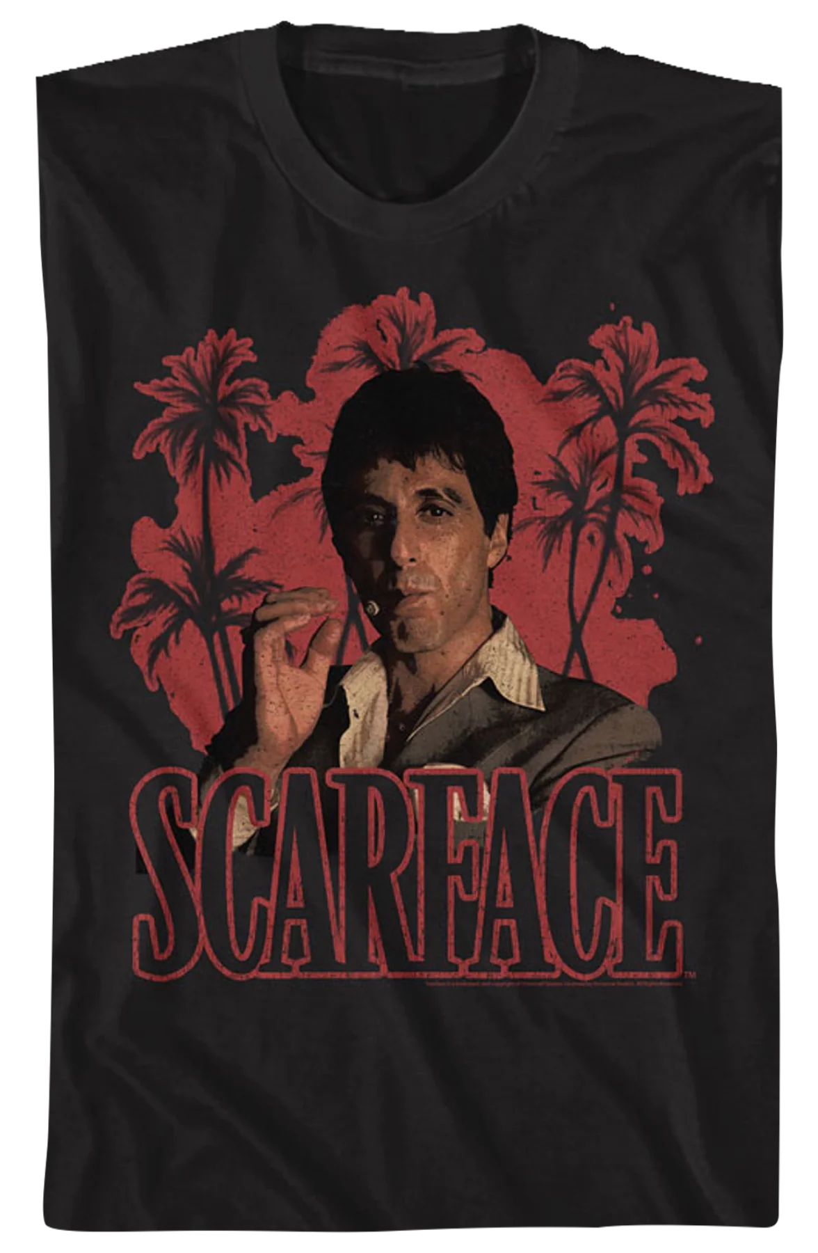 Palm Trees Scarface T-Shirt - Image 2