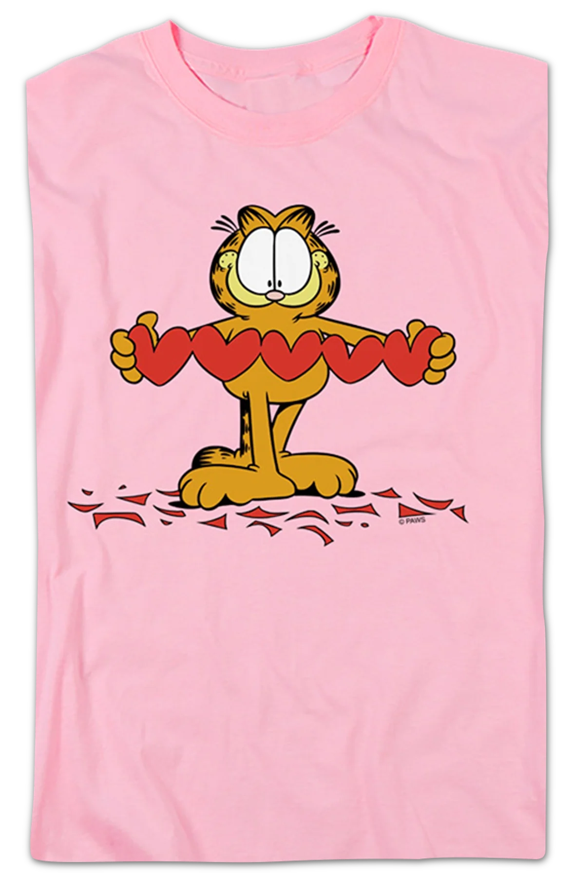 Paper Hearts Garfield T-Shirt - Image 2