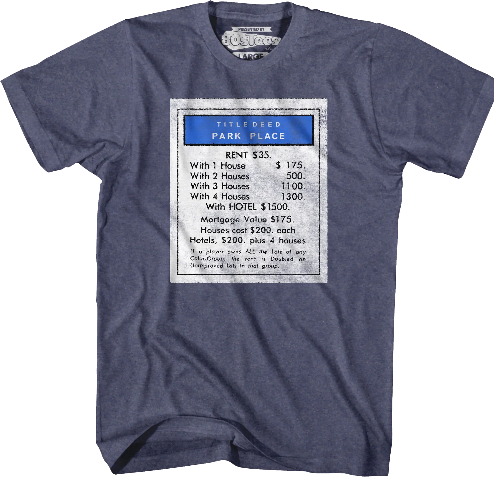 Park Place Monopoly T-Shirt