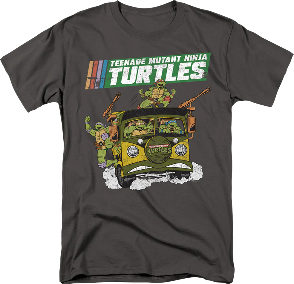 Party Wagon Teenage Mutant Ninja Turtles T-Shirt