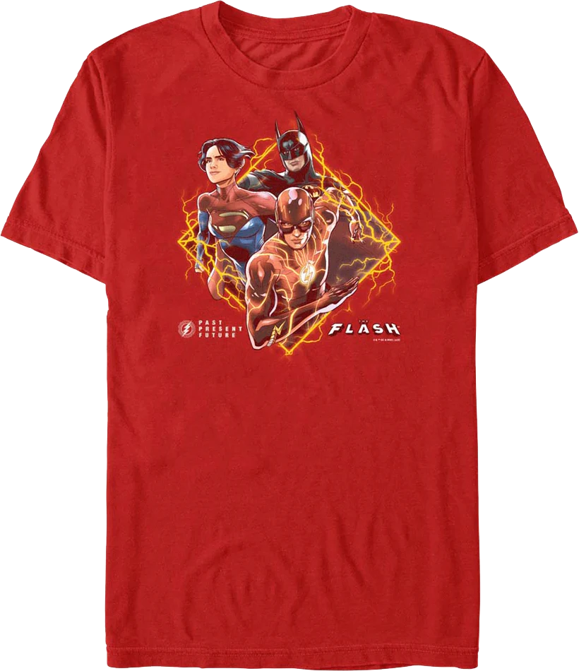 Past Present Future The Flash T-Shirt