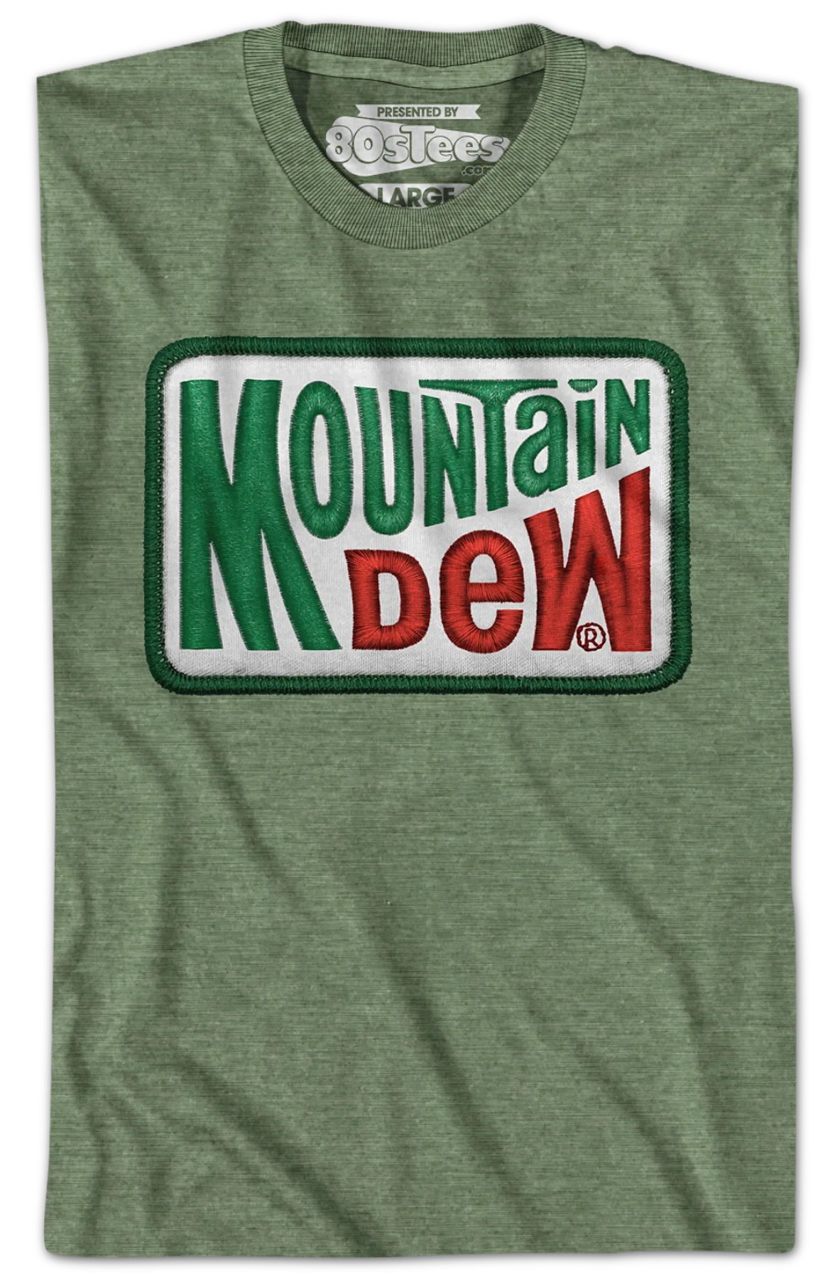 Patch Logo Mountain Dew T-Shirt - Image 2
