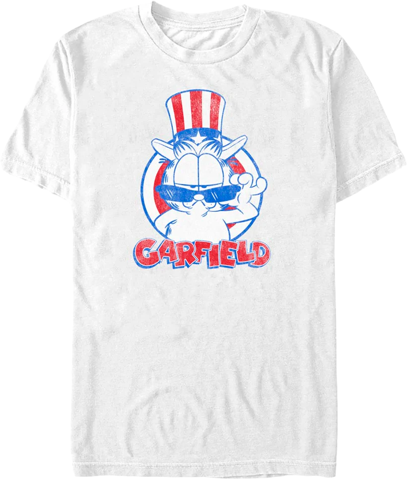Patriotic Cool Cat Garfield T-Shirt