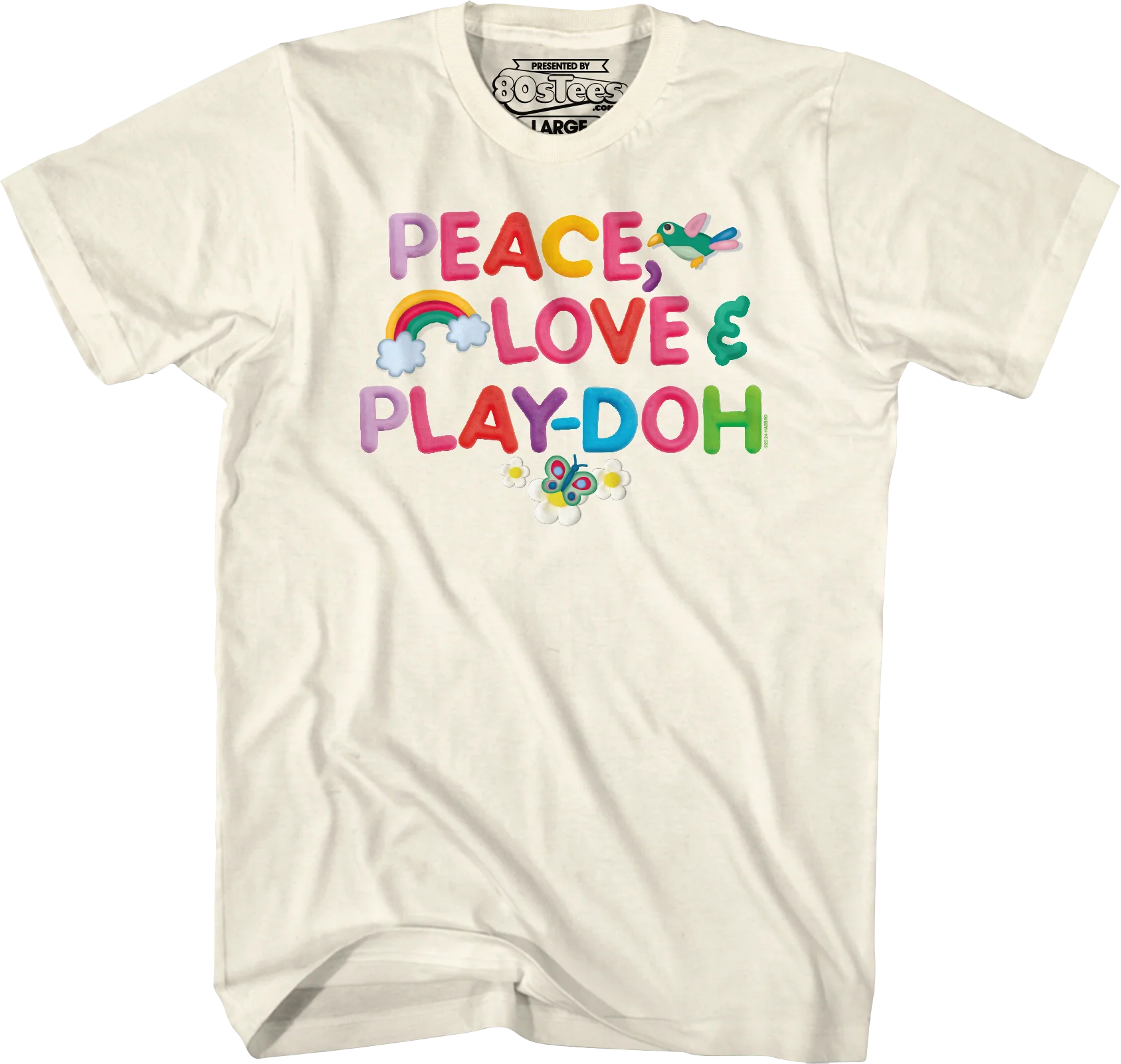 Peace Love & Play-Doh T-Shirt - Image 13