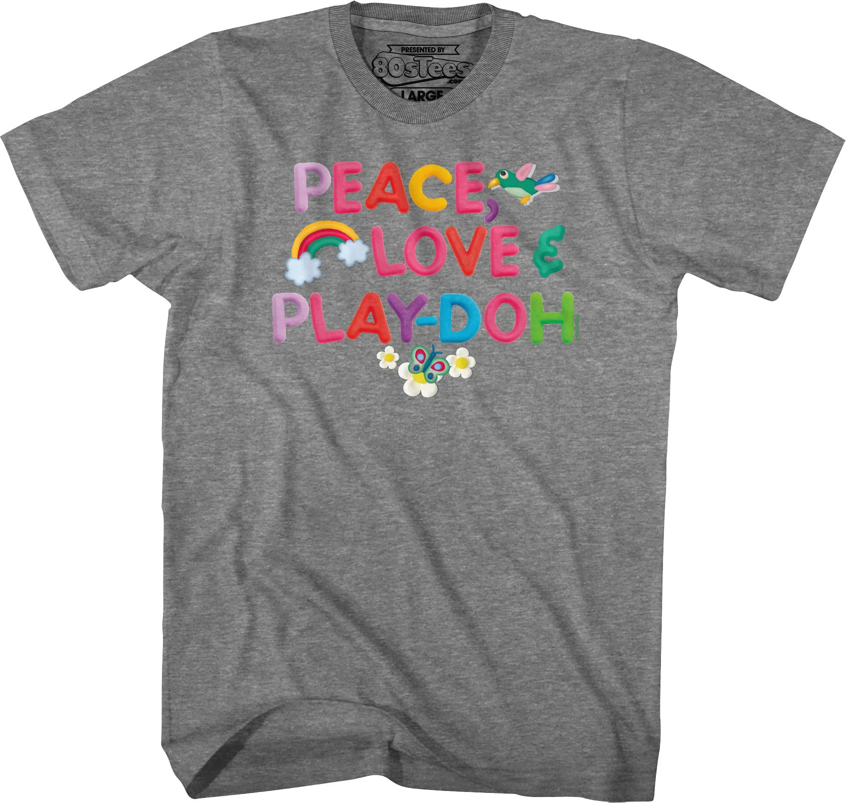 Peace Love & Play-Doh T-Shirt - Image 5