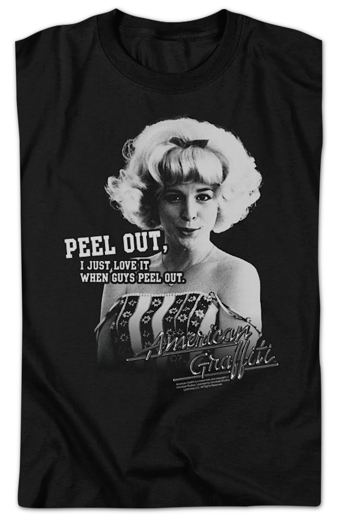 Peel Out American Graffiti T-Shirt - Image 2