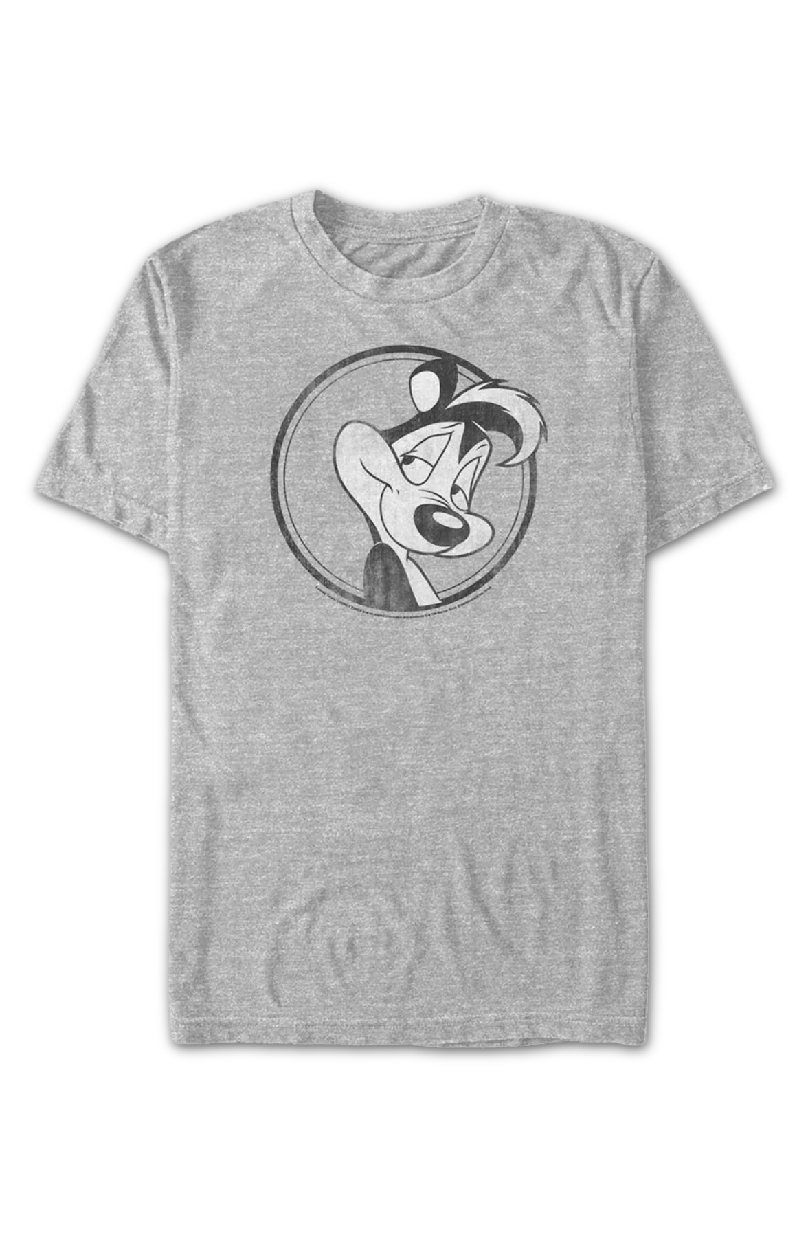 Pepe Le Pew Circle Looney Tunes T-Shirt - Image 2