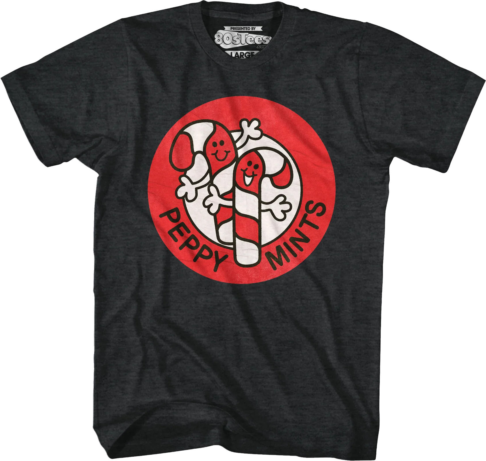 Peppy Mints Scratch & Sniff Sticker T-Shirt - Image 8