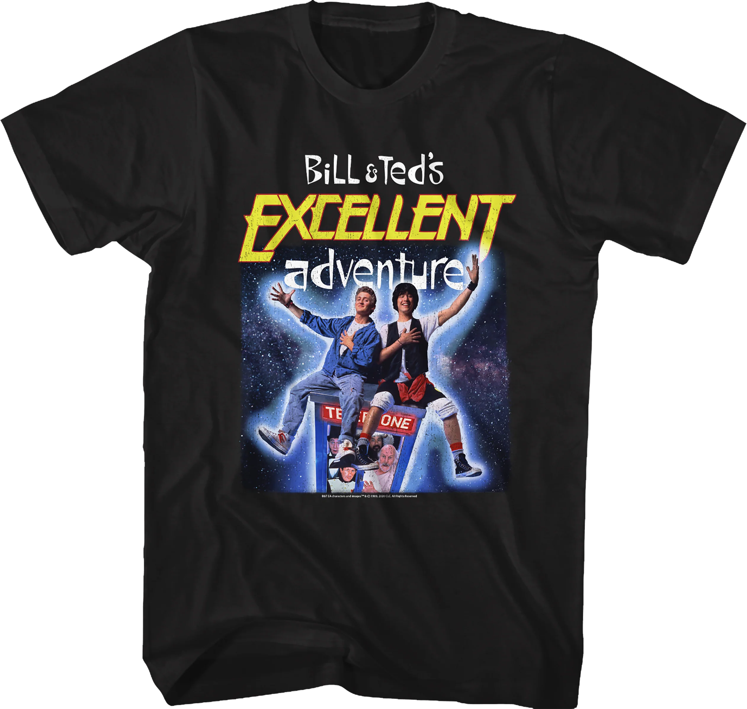 Phone Booth Bill and Ted's Excellent Adventure T-Shirt