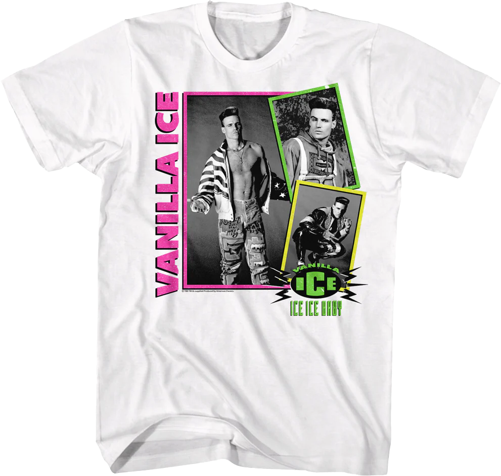 Photo Collage Vanilla Ice T-Shirt