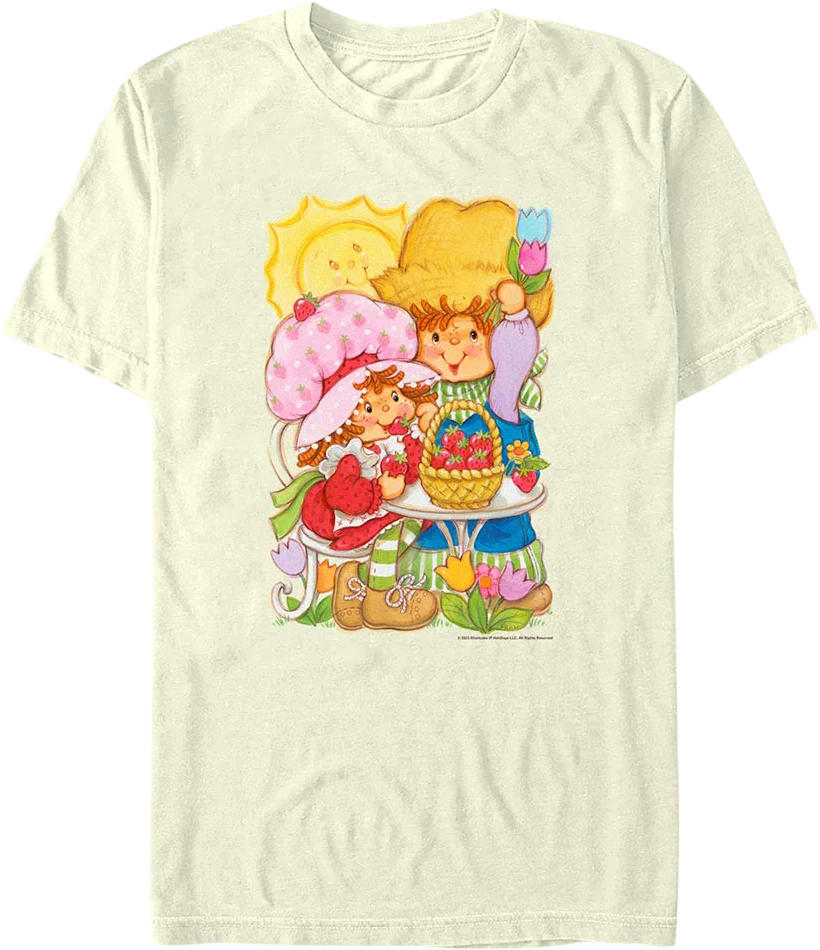 Picnic With Huckleberry Pie Strawberry Shortcake T-Shirt