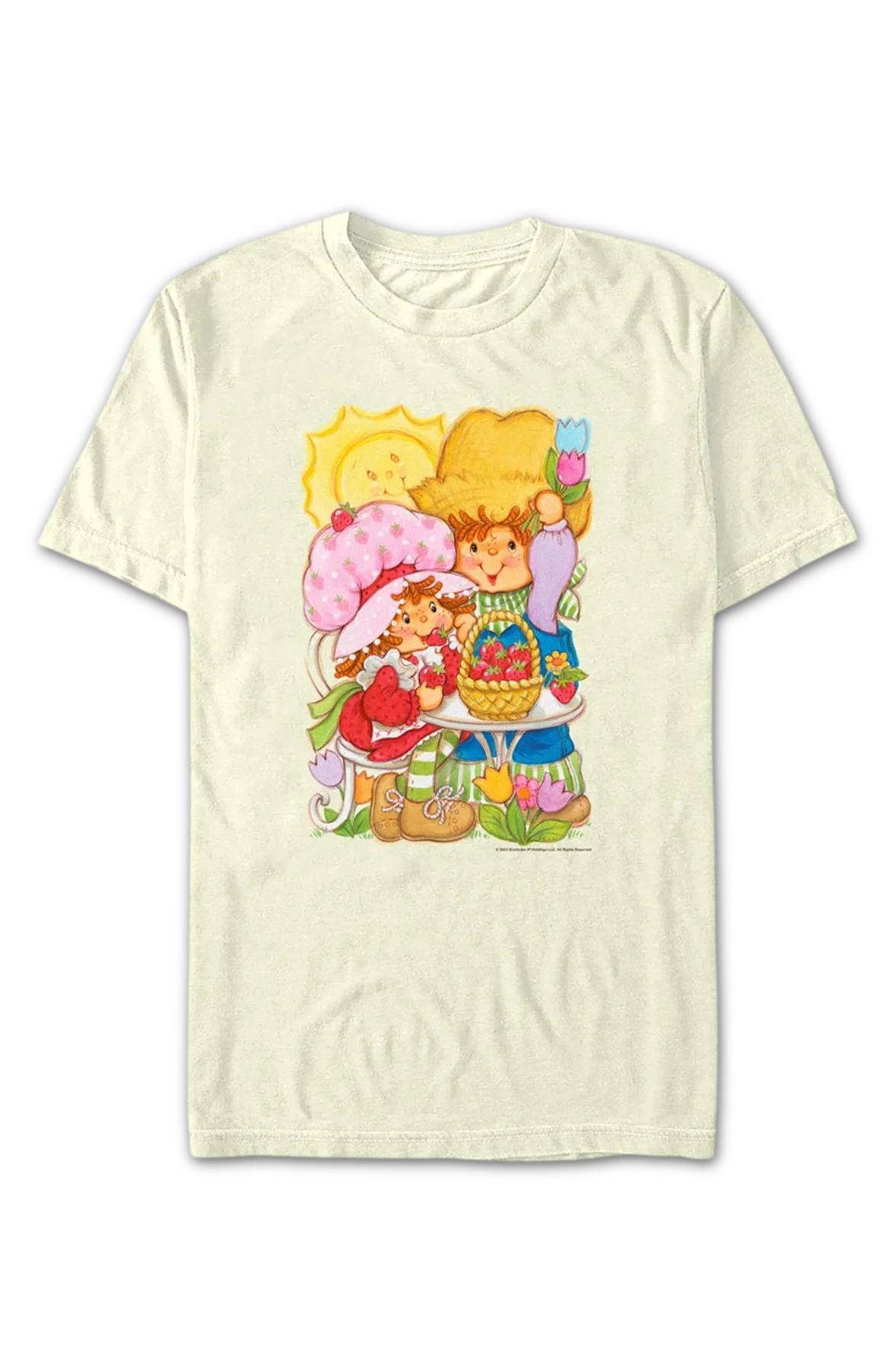 Picnic With Huckleberry Pie Strawberry Shortcake T-Shirt - Image 2
