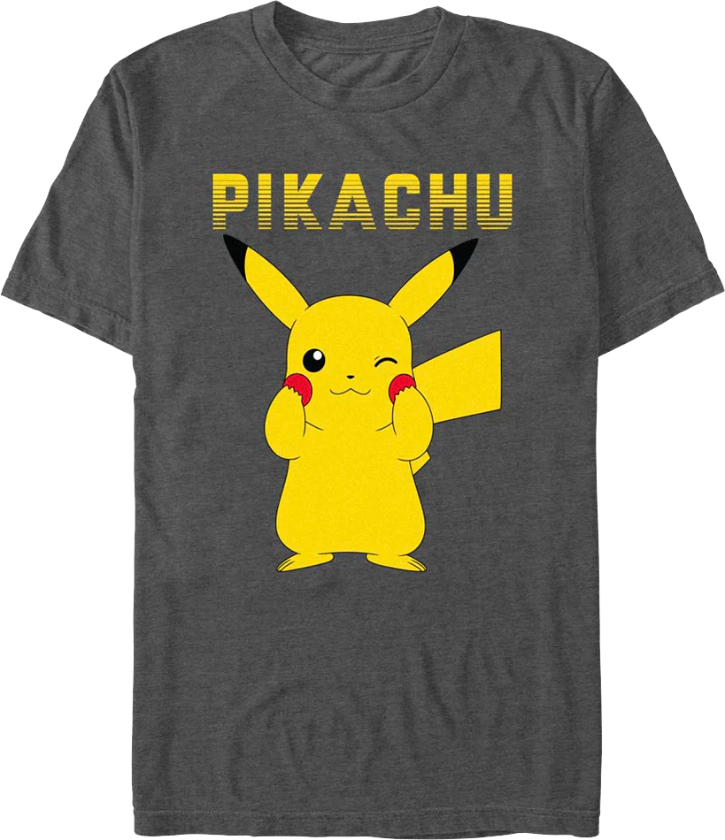 Pikachu Cheeks Pokemon T-Shirt