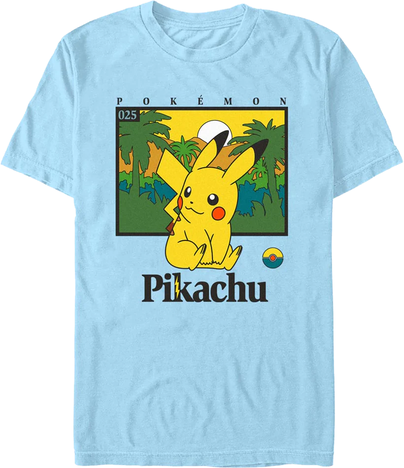 Pikachu Pokemon T-Shirt