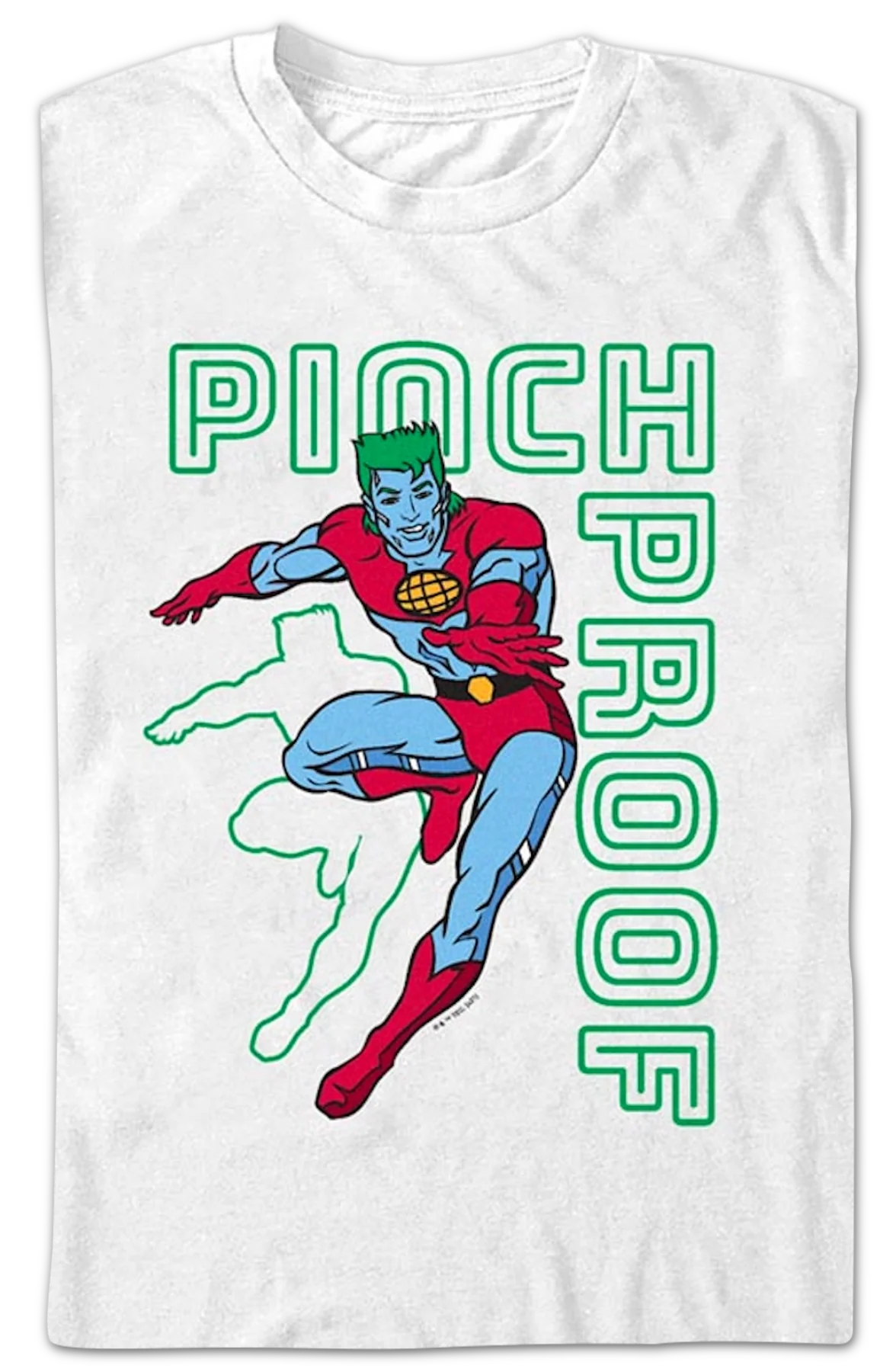 Pinch Proof Captain Planet T-Shirt - Image 2
