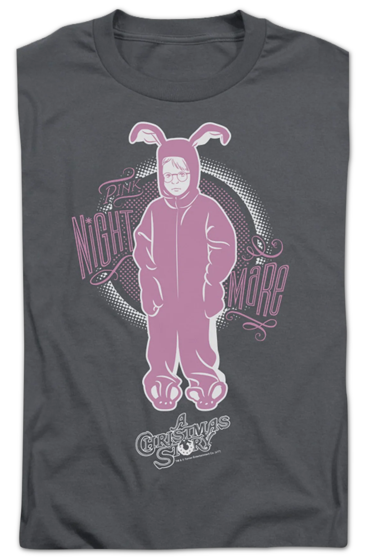 Pink Nightmare Christmas Story Long Sleeve Shirt - Image 2