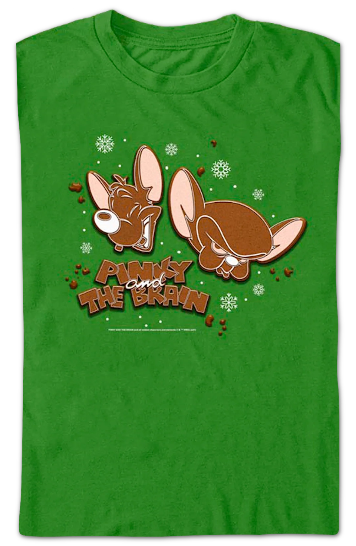 Pinky and The Brain Gingerbread Cookies Animaniacs T-Shirt