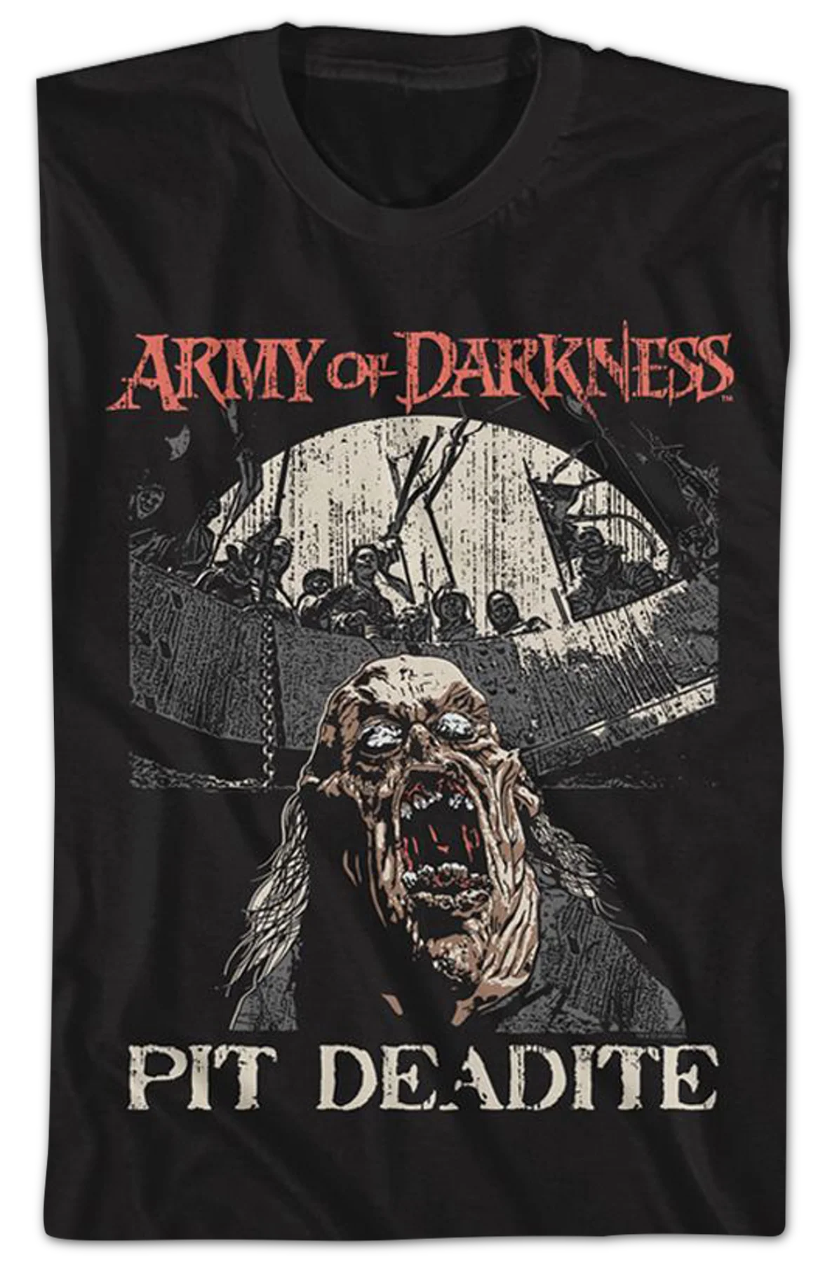 Pit Deadite Army of Darkness T-Shirt - Image 2