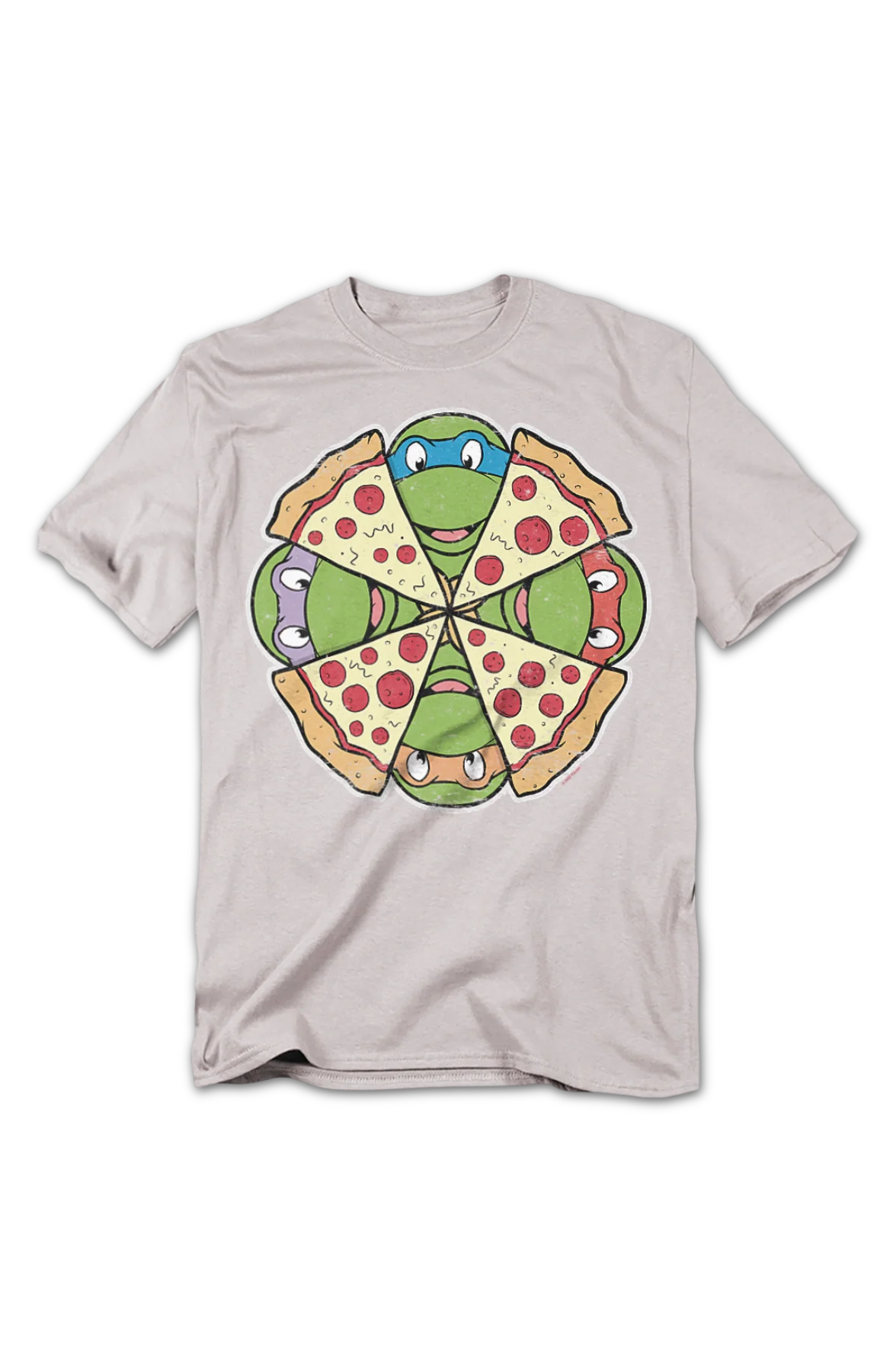 Pizza Slices Teenage Mutant Ninja Turtles T-Shirt - Image 2