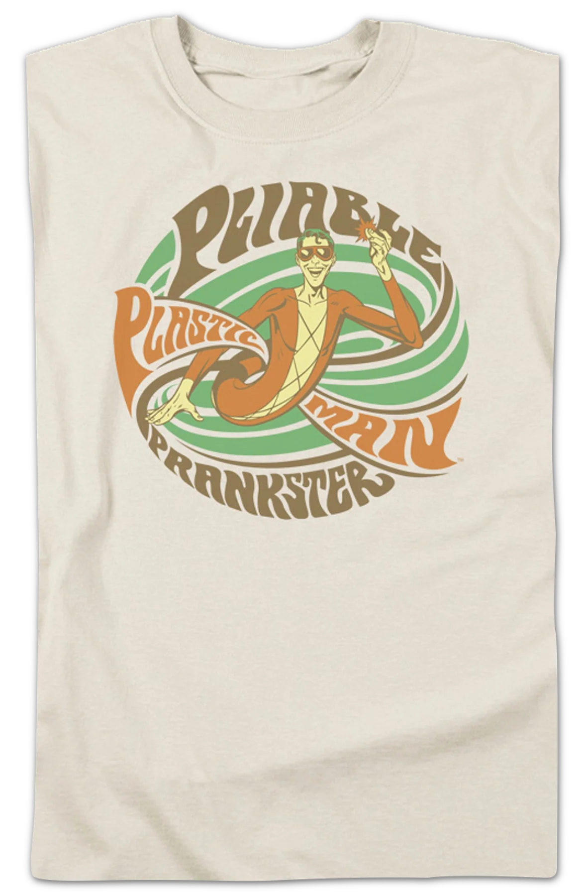 Plastic Man Pliable Prankster DC Comics T-Shirt - Image 2