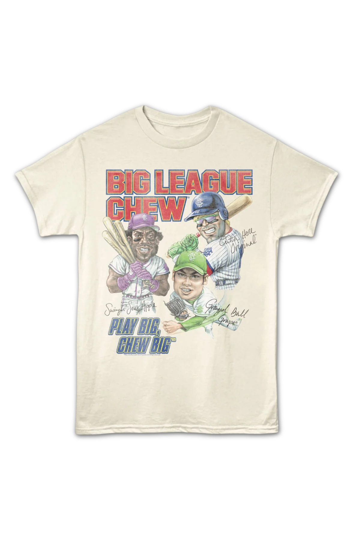 Play Big Chew Big Autographs Big League Chew T-Shirt - Image 2