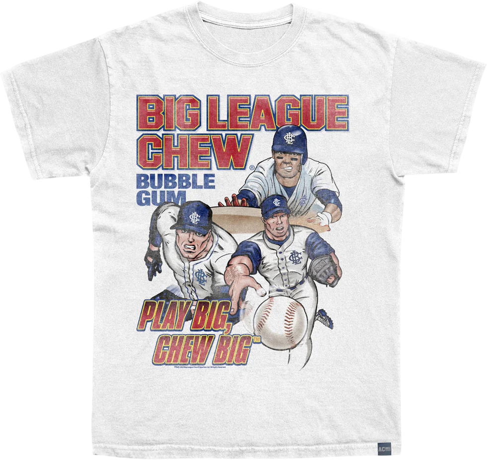 Made In USA Play & Chew Collage Big League Chew T-Shirt