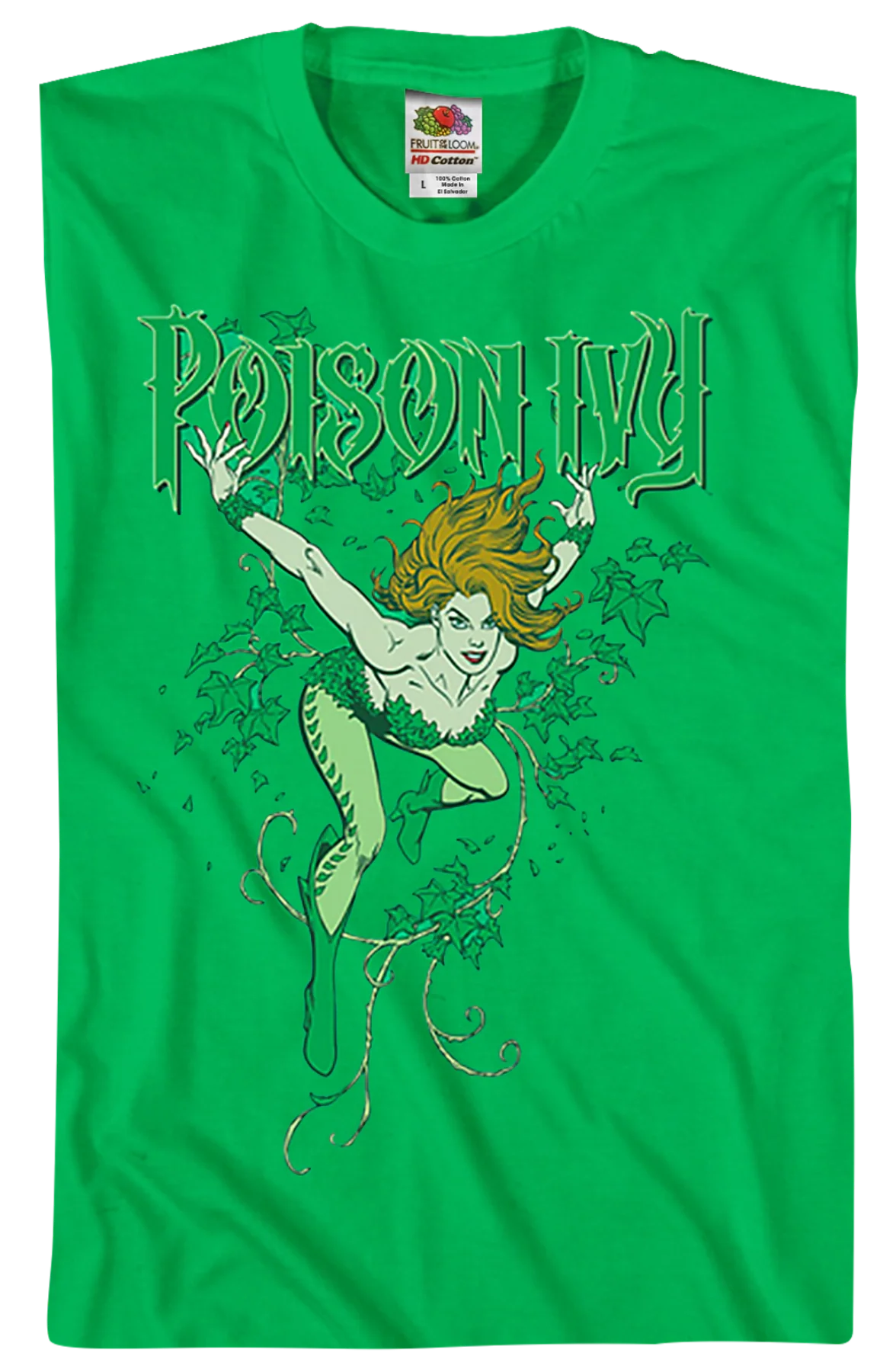Poison Ivy DC Comics T-Shirt - Image 2