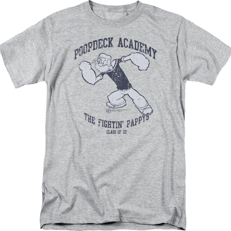 Poopdeck Academy Popeye T-Shirt