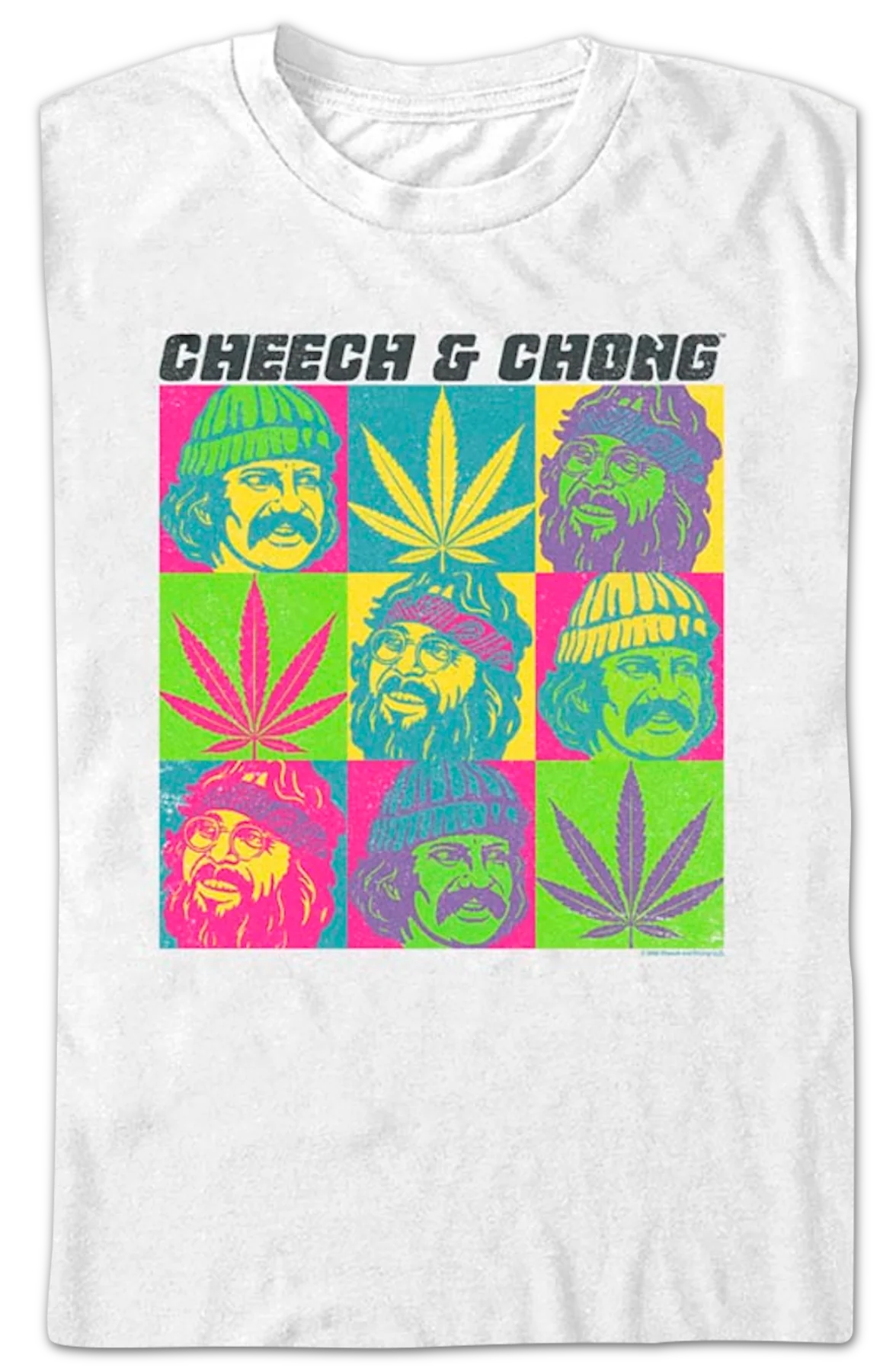 Pop Art Cheech and Chong T-Shirt - Image 2