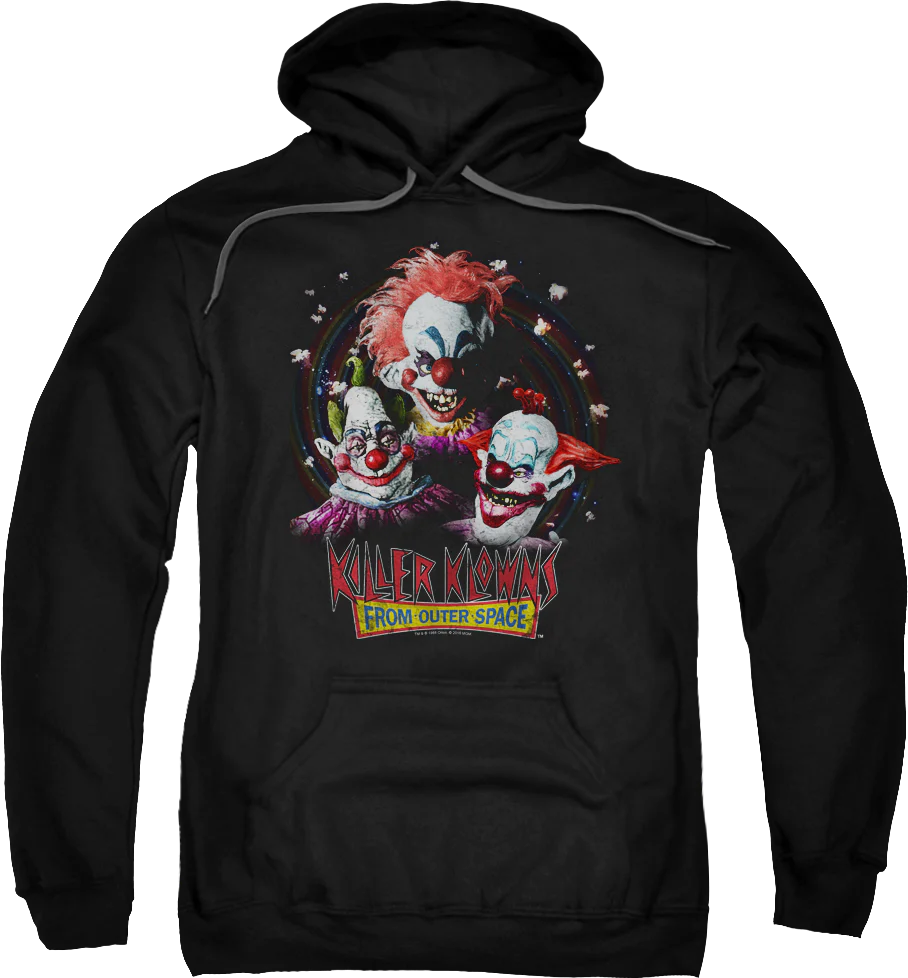 Popcorn Killer Klowns From Outer Space Hoodie