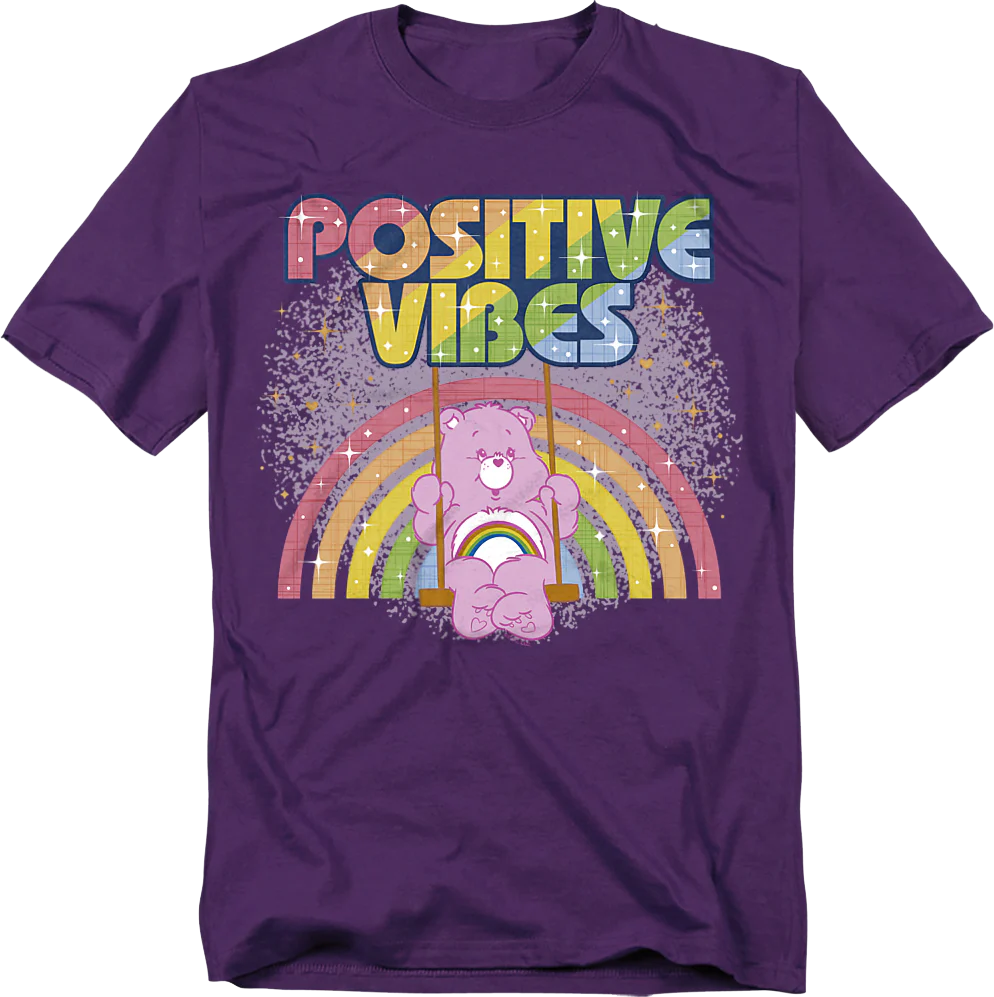 Positive Vibes Care Bears T-Shirt