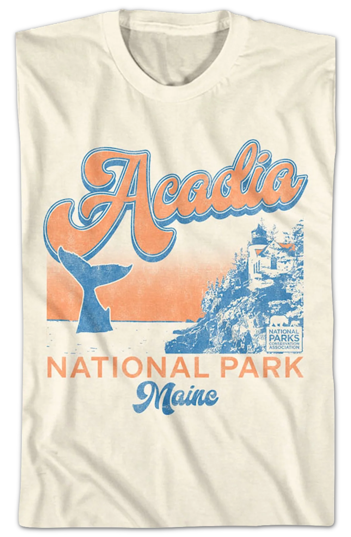 Postcard Acadia National Park T-Shirt - Image 2