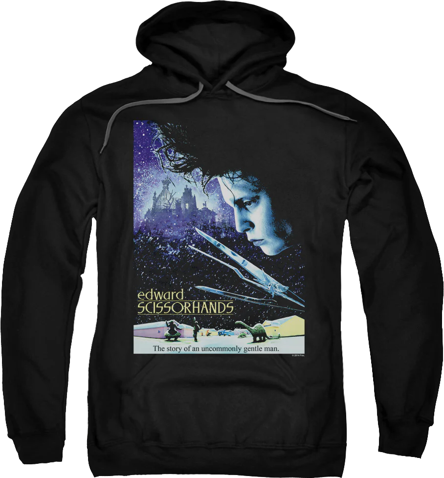 Poster Edward Scissorhands Hoodie