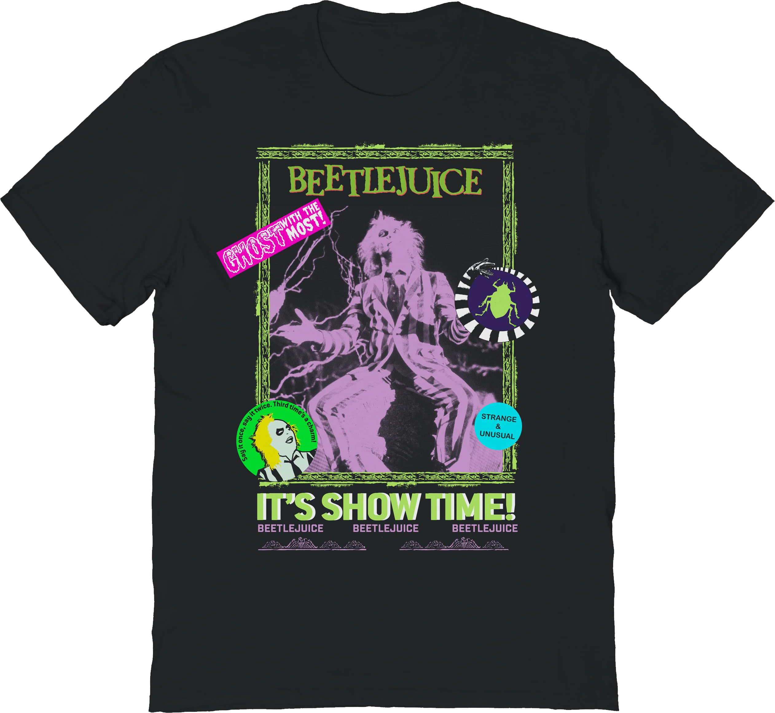 Poster Stickers Beetlejuice T-Shirt