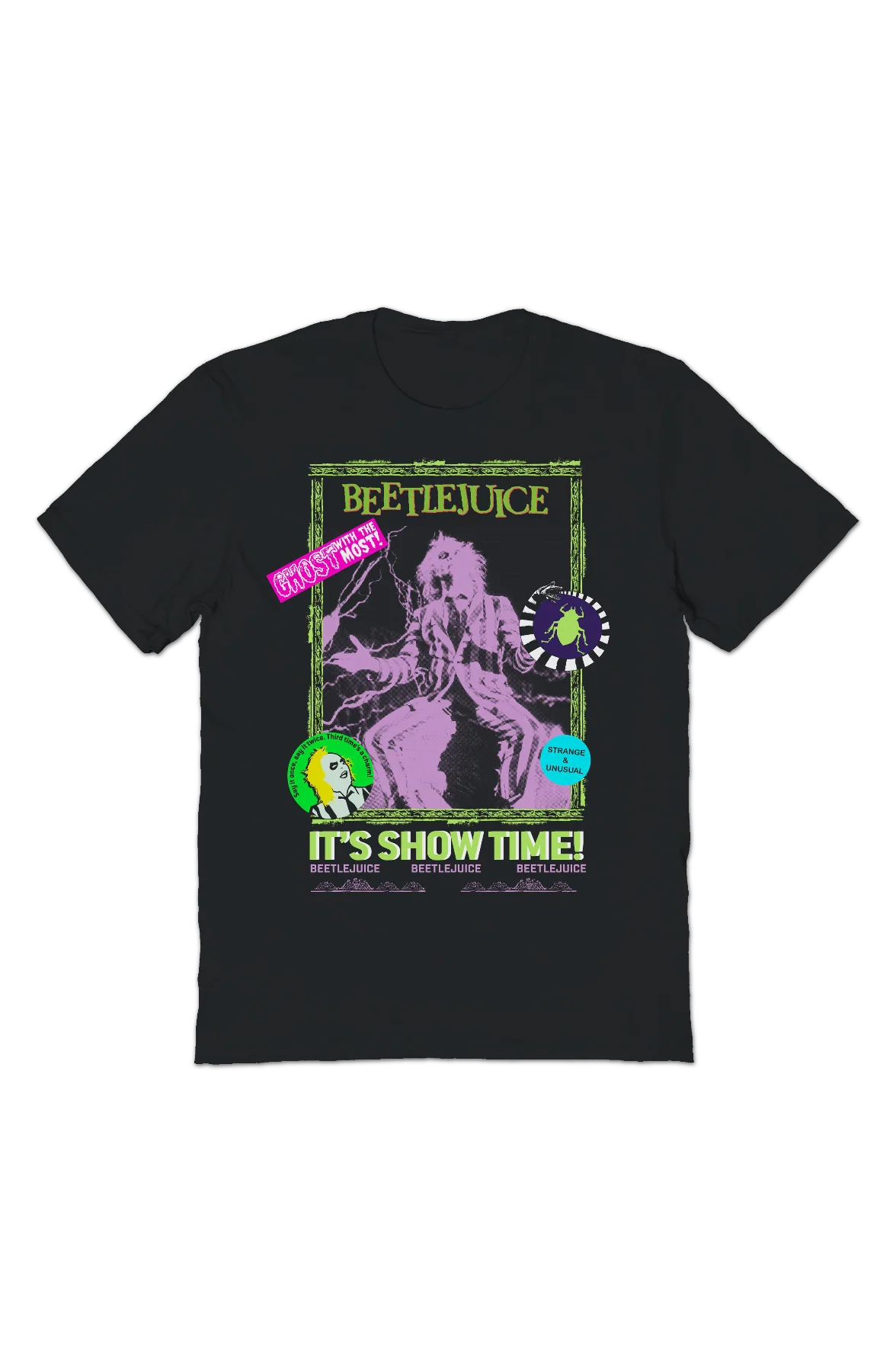 Poster Stickers Beetlejuice T-Shirt - Image 2