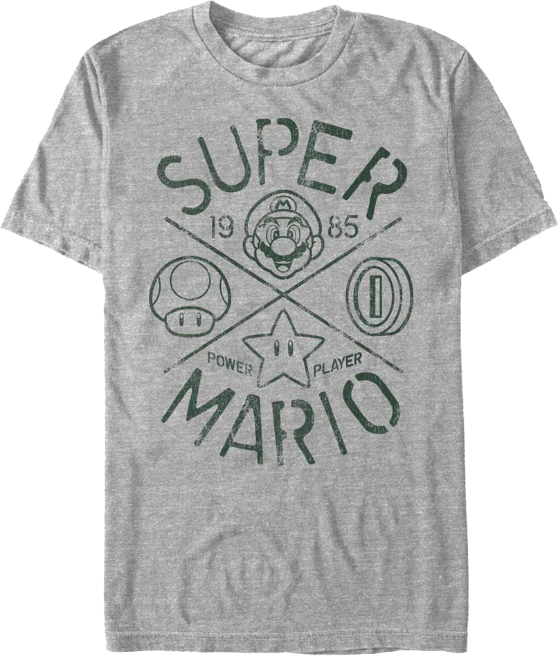 Power Player Super Mario Bros. T-Shirt