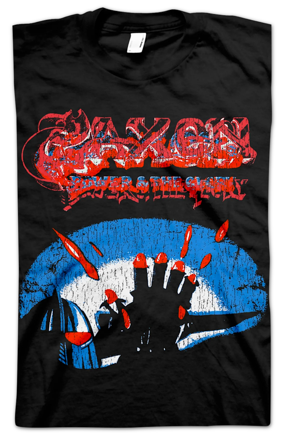 Power & The Glory Saxon T-Shirt - Image 2