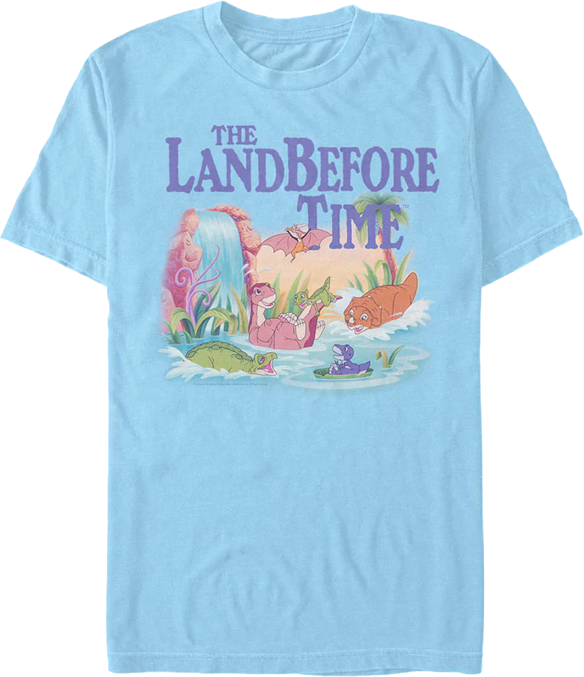 Prehistoric Splash Land Before Time T-Shirt