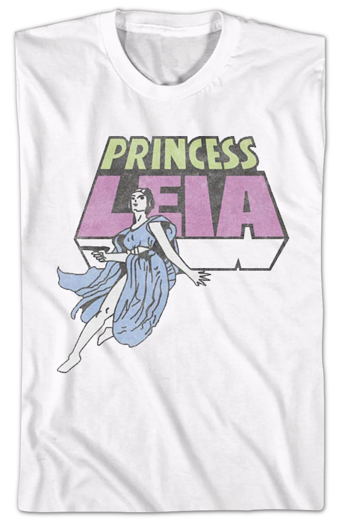 Princess Leia Sketch Star Wars T-Shirt - Image 2