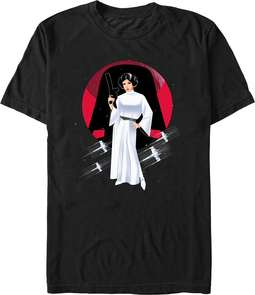 Princess Pose Star Wars T-Shirt