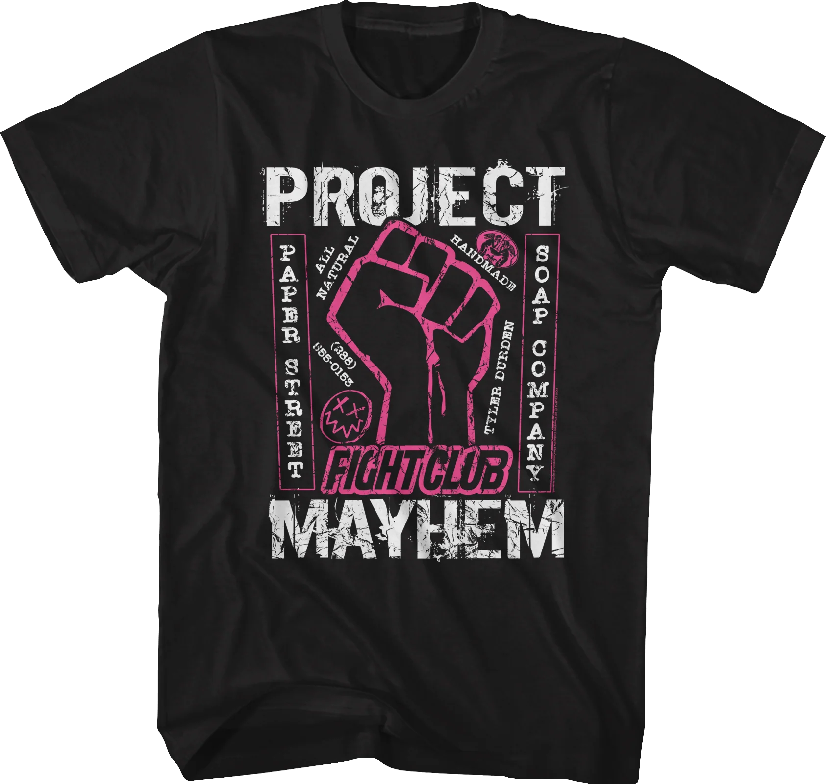 Project Mayhem Fight Club T-Shirt