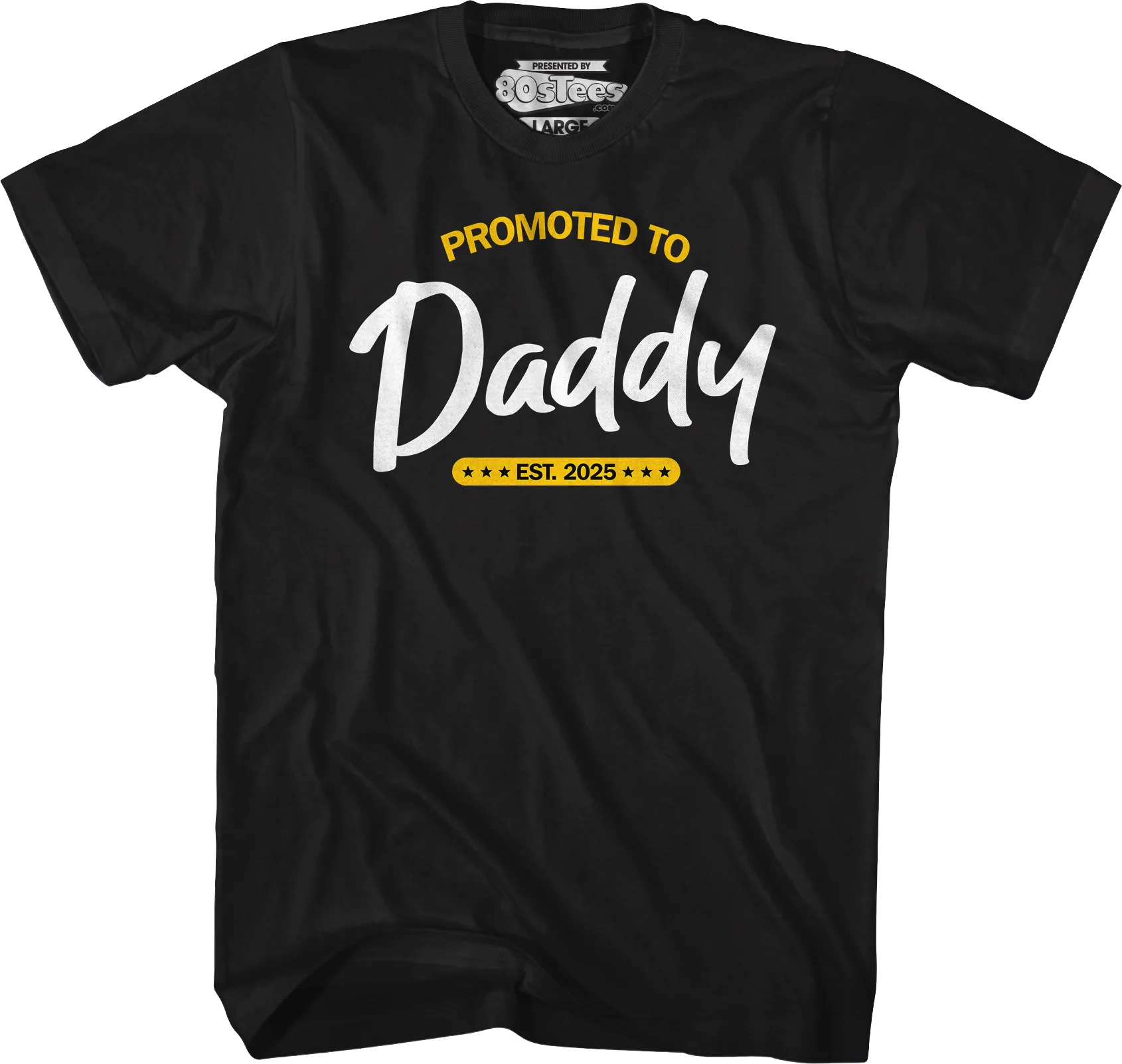 Promoted To Daddy Est. 2025 T-Shirt